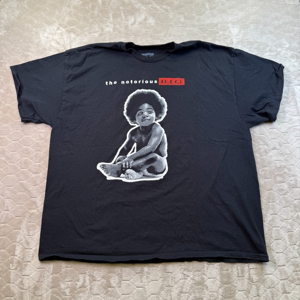 The Notorious B.I.G. Men's BIG Baby Shirt Sz XXL Used Good Shape